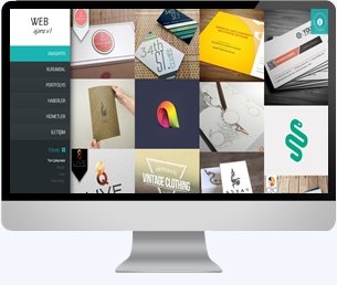 Web Ajans v1 Tasarımı