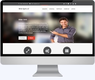 Web Ajans v2 Tasarımı
